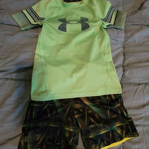 Boys under armour outfit
